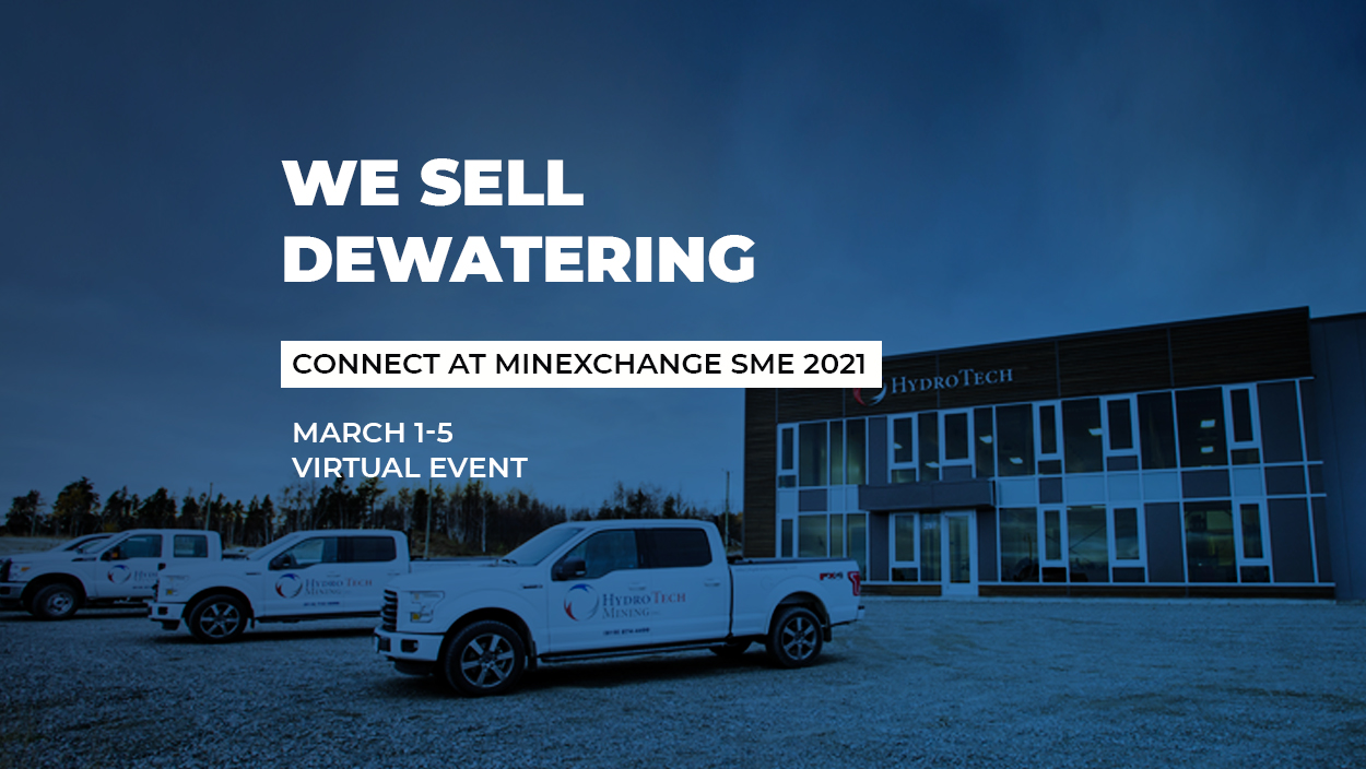 HydroTech Mining is ready for the virtual SME 2021 from March 1 to 5